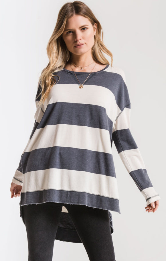 ZSUPPLY Rugby Stripe L/S Tee