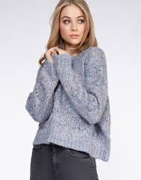 1627033 DEX L/s Pom Pom Sweater