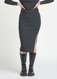 1827753 Midi Sweater Skirt W/slit