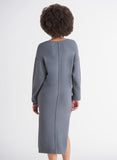 2027500 DEX V-Neck Sweater Dress