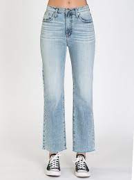 L28411RCS161 SILVER Highly Desirable Straight Jean