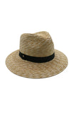 Eros Straw Small /brim Fedora Hat