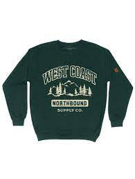 West Coast Crew Neck Sweatshirt